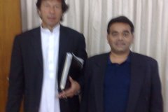 Imran Khan with Shakil Ahmad