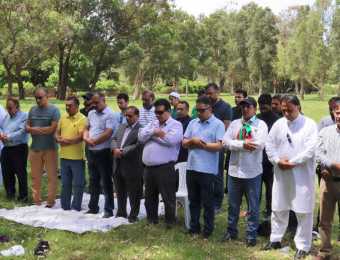 Namaz e Janaza for Arshad Sharif