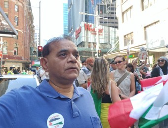 Palestine Protest with Parliamentarians